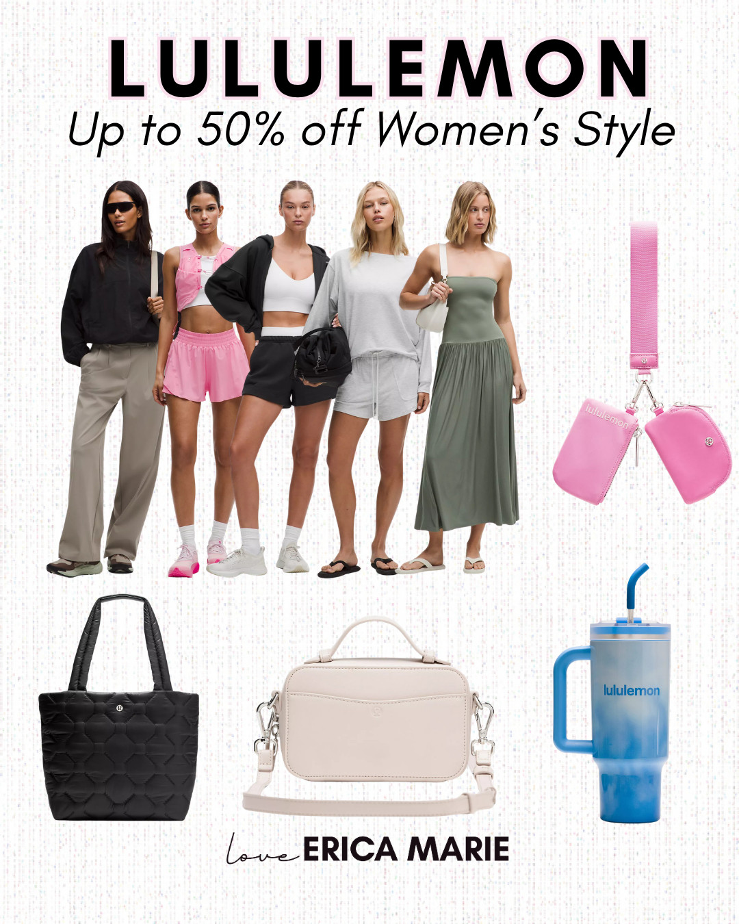 I've rounded up some of up to 50% off select women's styles in the "We Made Too Much" section at lululemon! That black bag would be so useful for running everyday errands!

#Lululemon #LululemonSale #LululemonFinds #WMTM #AthleisureStyle #EverydayBag #ActivewearSale #Women'sStyle 

 #LTKSaleAlert