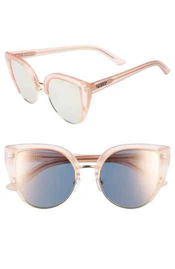 Women's Quay Australia X Missguided Oh My Dayz 53Mm Sunglasses - Pink/ Gold | Nordstrom