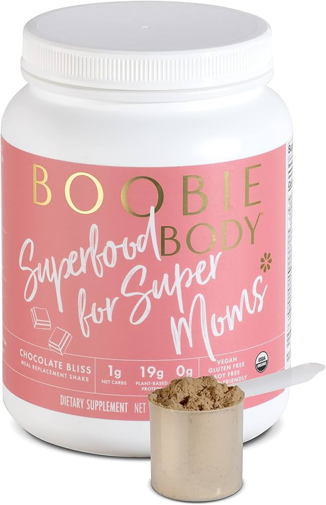 Boobie Body Superfood Protein Shake for Moms, Pregnancy Protein Powder, Lactation Support to Incr... | Amazon (US)