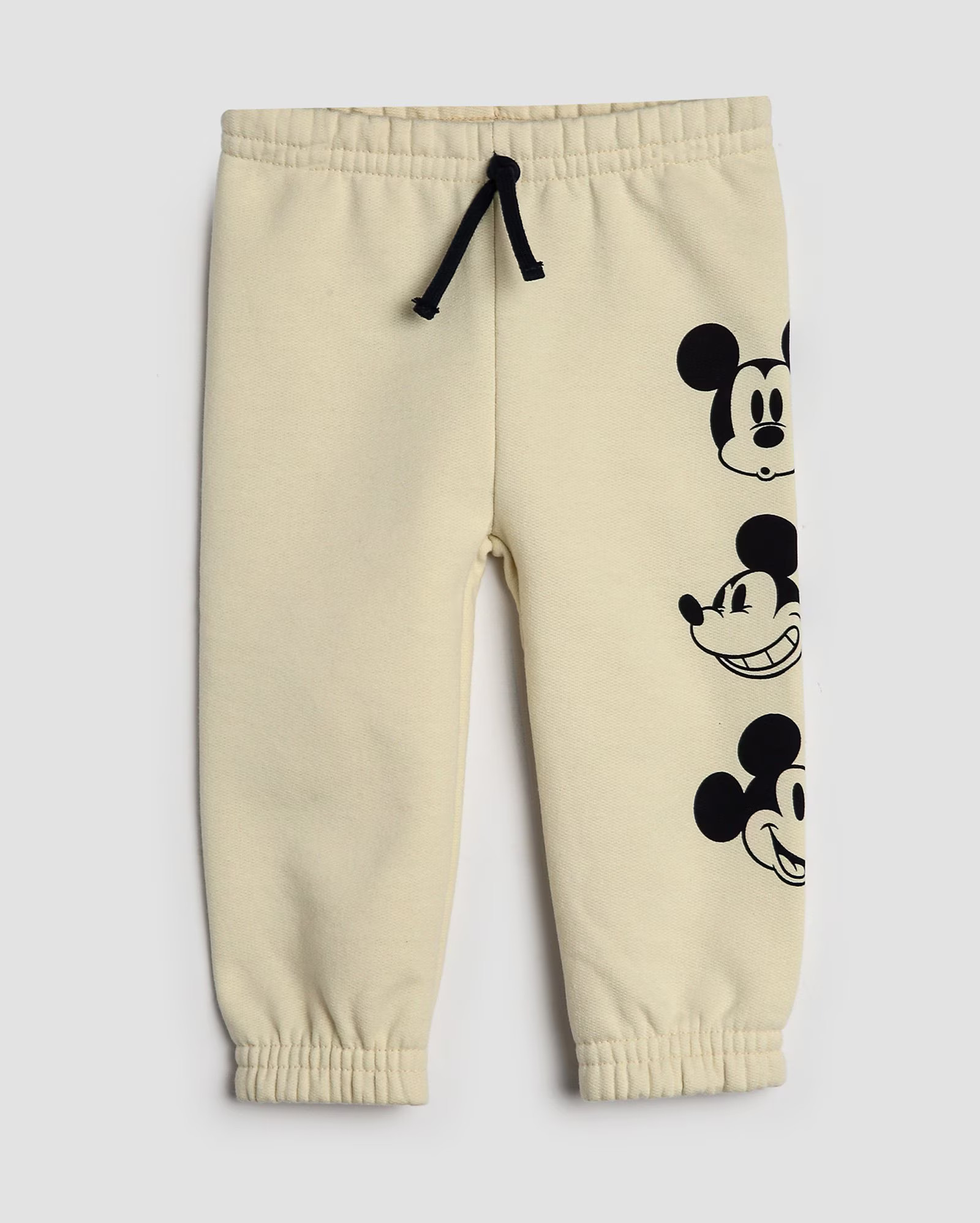 Calça de moletom bebê elástico Mickey Mouse bege | Disney | Riachuelo (BR)