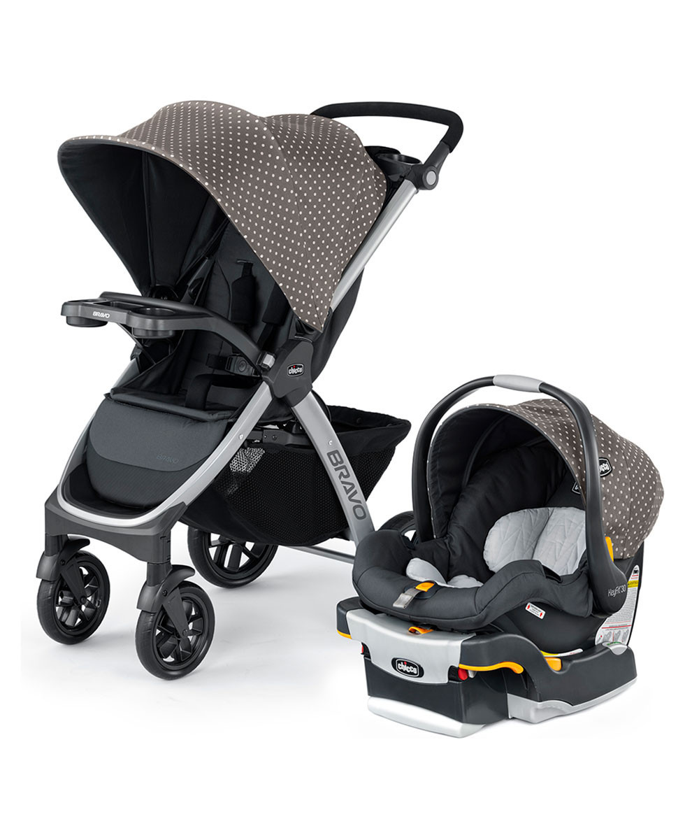 Chicco Girls' Car Seats Calla - Black & Gray Calla Bravo 3-in-1 Car Seat & Stroller | Zulily
