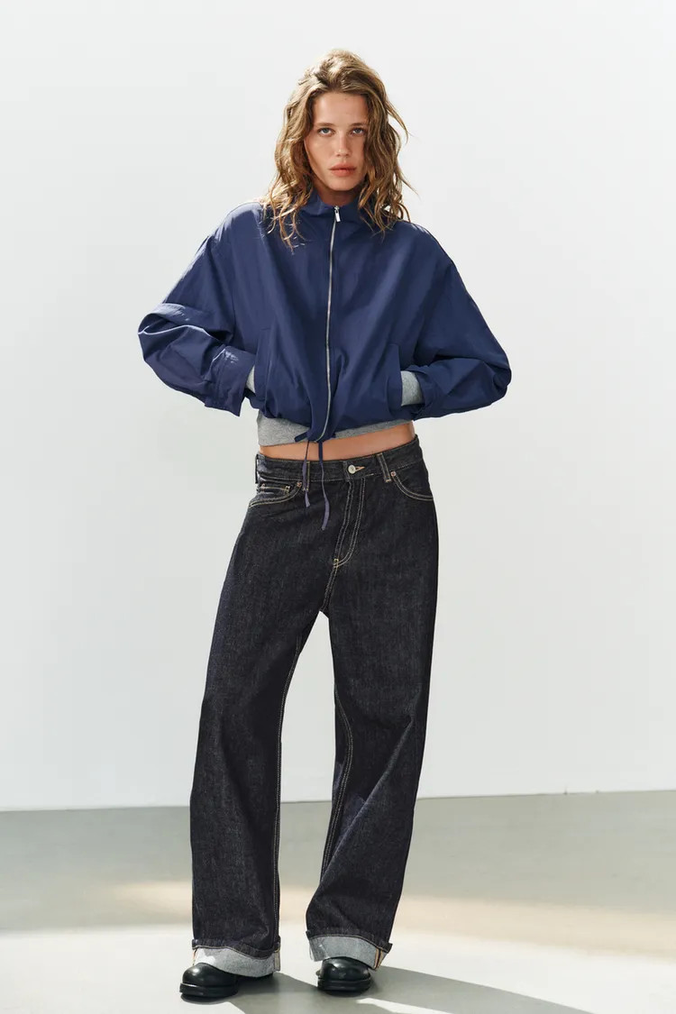 TECHNICAL FABRIC JACKET | Zara US