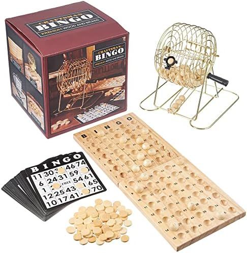 Amazon.com : Royal Bingo Supplies Bingo Set for Kids Adults Seniors | Vintage Set - 18 Cards 150 ... | Amazon (US)