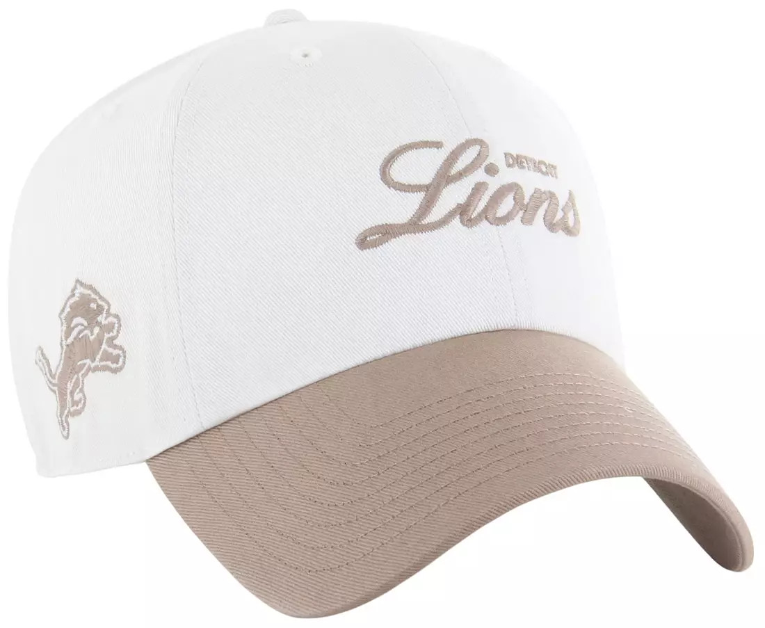 '47 Women's Detroit Lions Sandstone Foundation Clean Up Adjustable Hat | DICK'S Sporting Goods