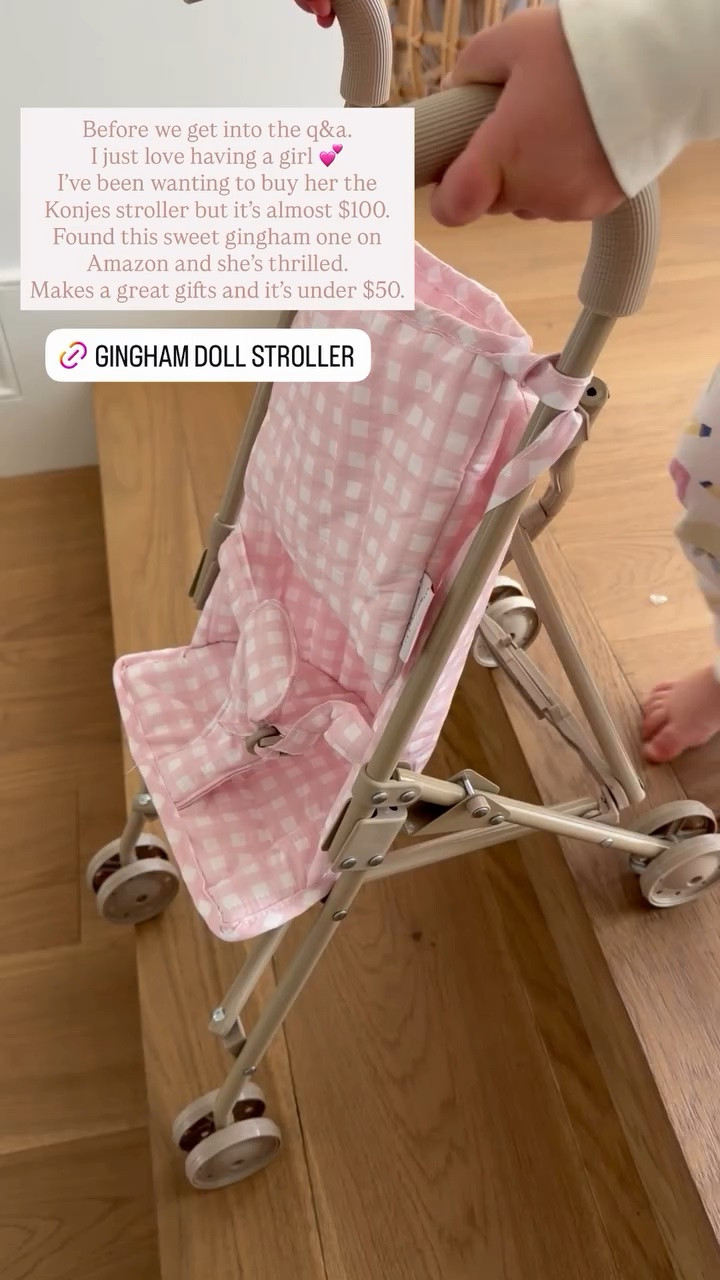 I love having a little girl. This sweet gingham stroller from Amazon is under $50 and so adorable!

#LTKmomlife #LTKHome #LTKKids