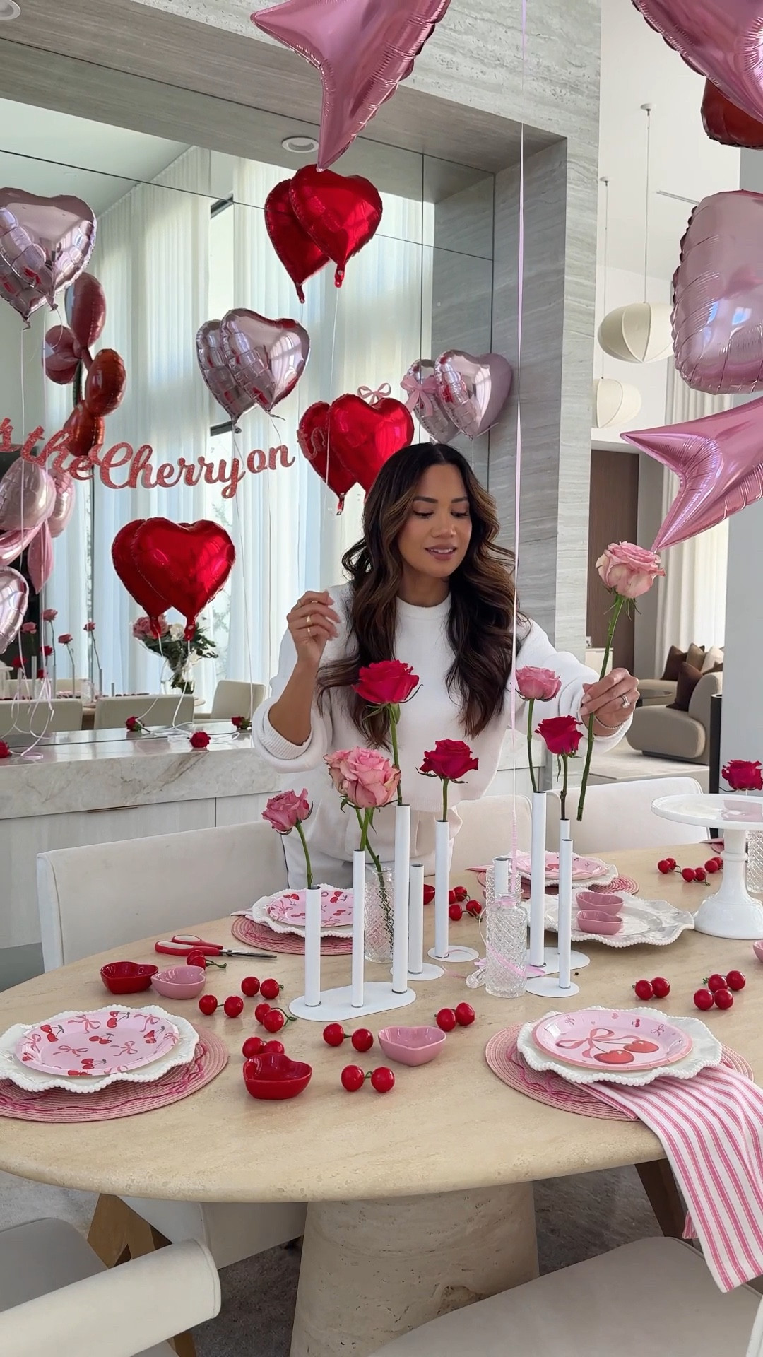 She’s the Cherry On Top 🍒 Galentine’s Tablescape! 

#LTKHome #LTKSeasonal #LTKValentine