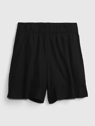 Linen-Blend Pull-On Shorts | Gap (US)