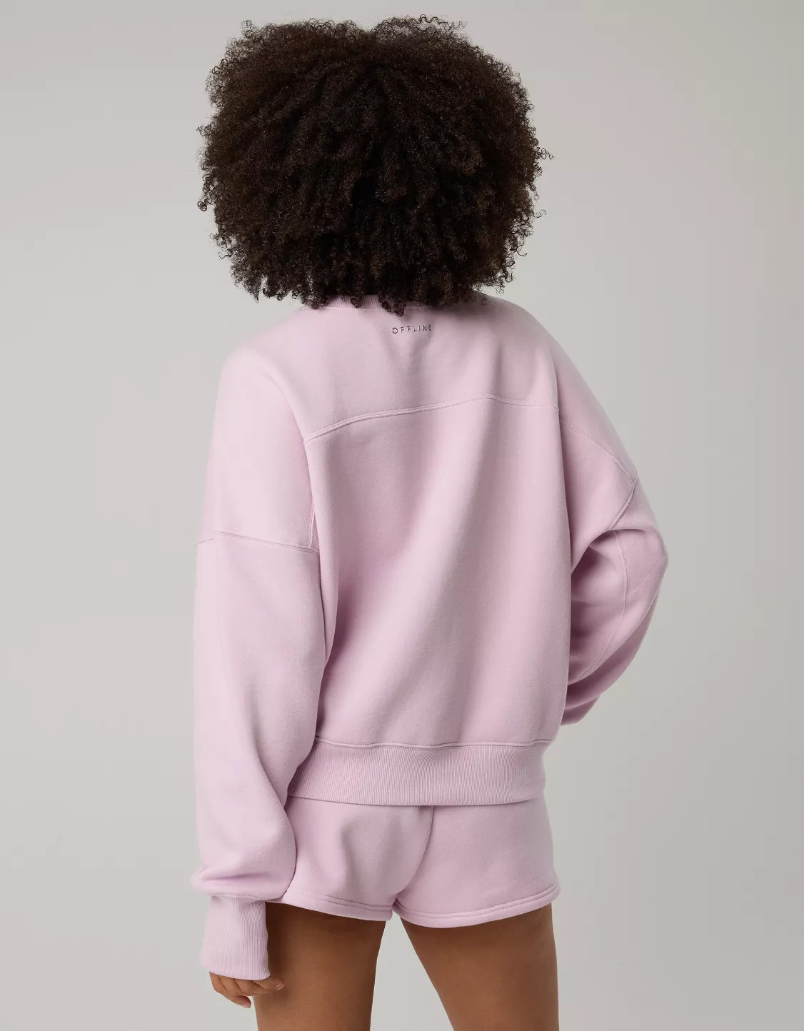 OFFLINE By Aerie Cloud Fleece Classic Crewneck | Aerie