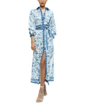 Tanika Printed Button Down Maxi Dress | Bloomingdale's (US)