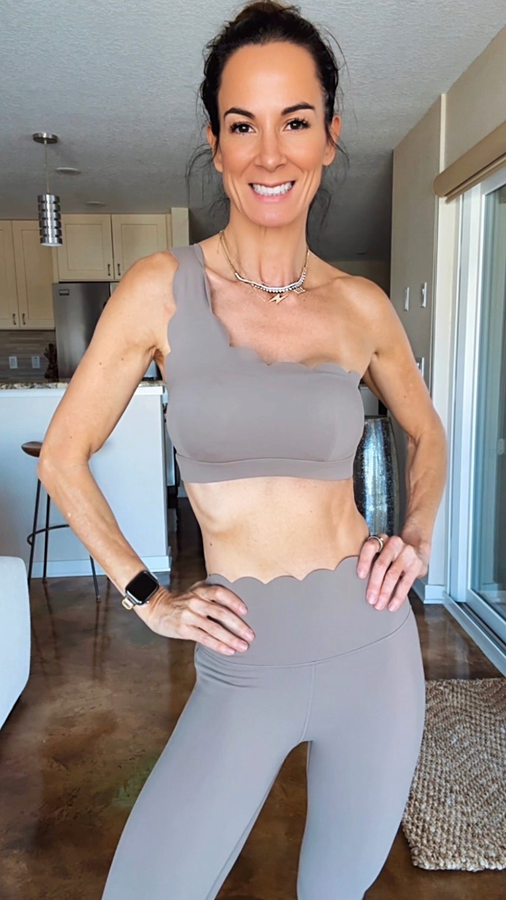 New scallop set drop from WISKII and she is serving.

Fitted, functional, and a whole lot of fun — because showing up for yourself should feel cute too. ✨

This set snatches, stretches, and keeps up with every move… even the ones where you’re just strutting to the kitchen for your second coffee. No judgment here. 😌

If you needed a sign to romanticize your routine, upgrade your activewear, and keep showing up for you — this is it.

Use my code COLEE to save 💸
Wearing S

#nicolecolee #nicolecoleestyle #WISKII #WISKIIActivewear #scallopset #workoutstyle #athleisurelook #fitfashion #activewearaddict #gymfitinspo #morningmovement #wellnessroutine #motivationdaily #over40style #over40fitness

#LTKdayinmylife #LTKootd #LTKfitnessgoals