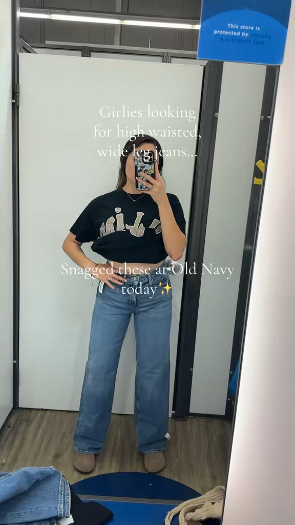 My new fav jeans 🥹 these were everything I was looking for. High waisted, wide leg. They go perfectly with clogs. 

#LTKSaleAlert #LTKGiftGuide #LTKFindsUnder50