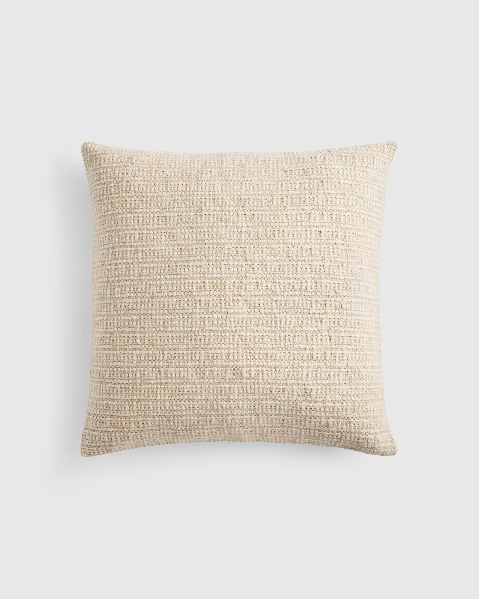 Wool Linen Textured Pillow Cover | Quince