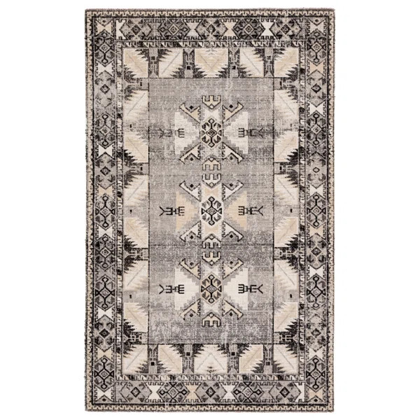 Halstead Gray Area Rug | Wayfair North America