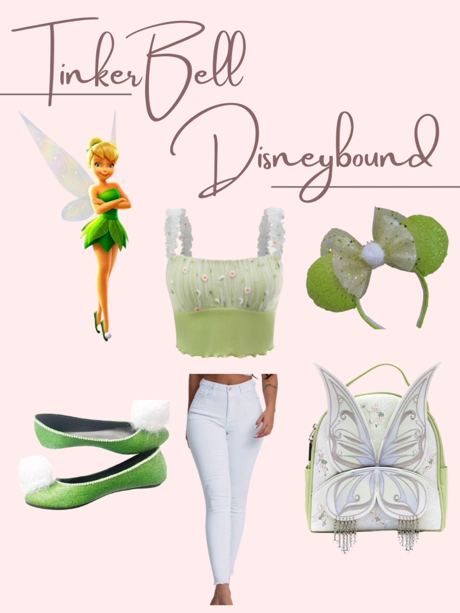 Disneybound as Fairy Tinkerbell 

#LTKstyletip #LTKHalloween #LTKSeasonal