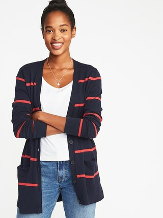 Boyfriend V-Neck Cardi for Women | Old Navy US