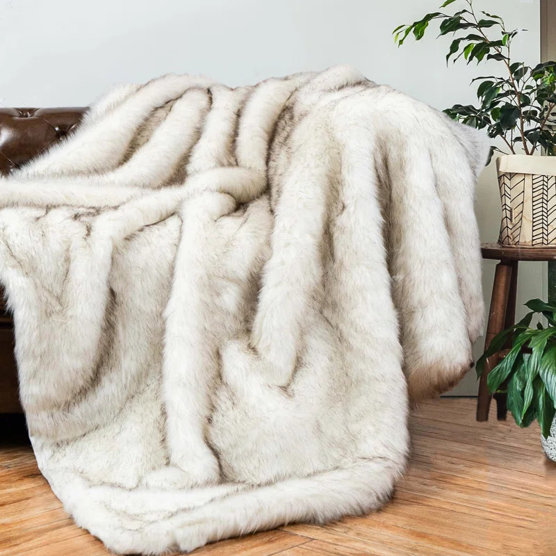Marrakesh Luxury Fox Throw | Wayfair North America