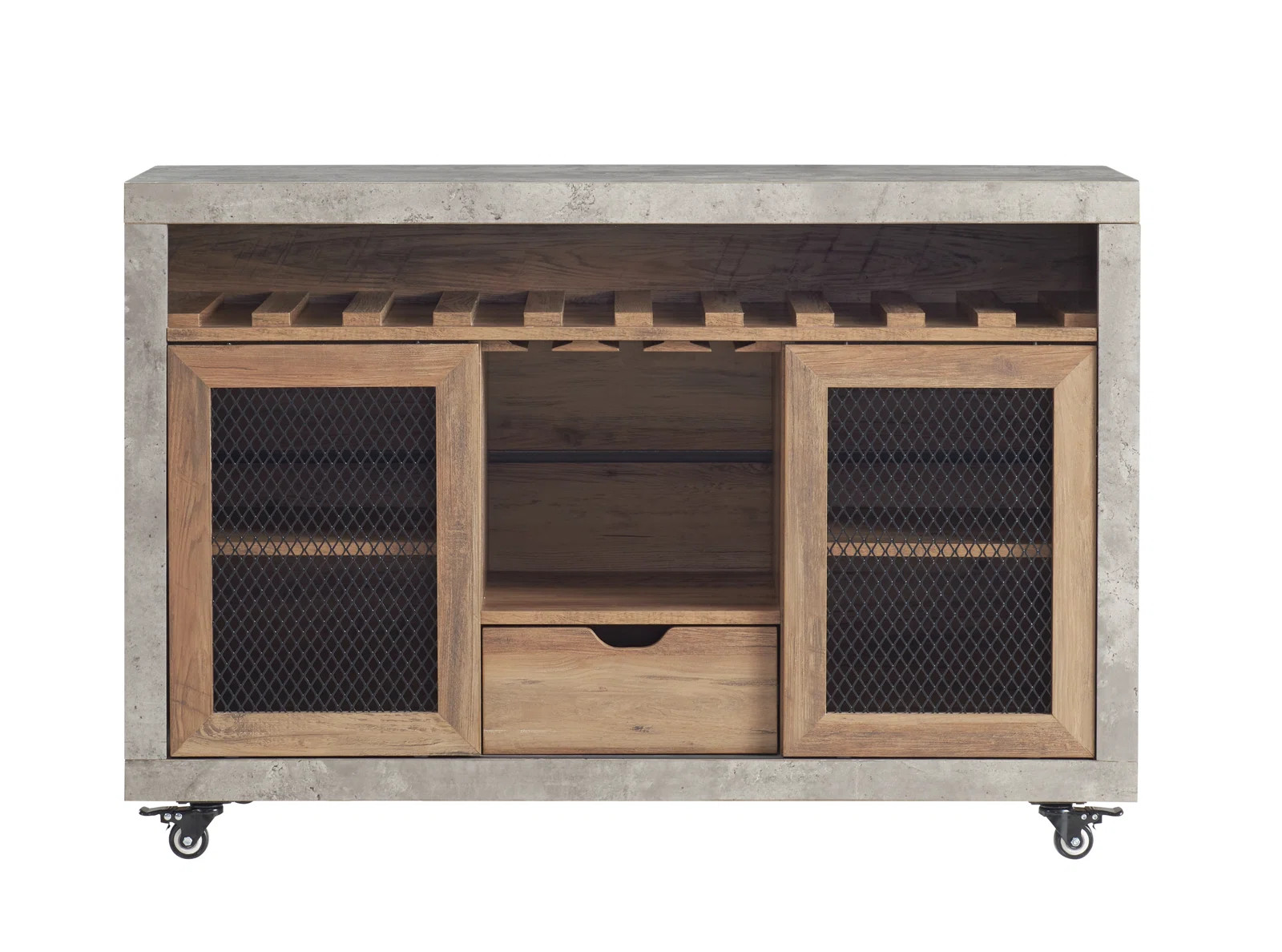 Jamila Wood Bar Cart | Wayfair North America