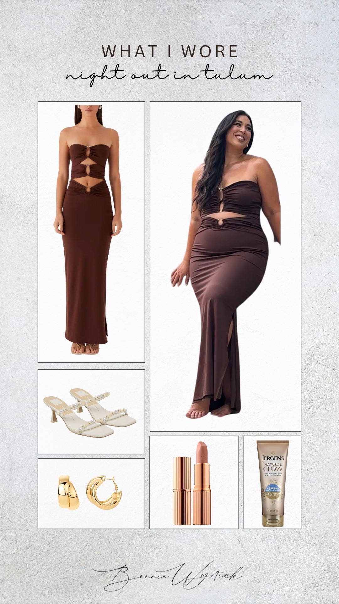 What I wore for a night out in Tulum!
-
-
-
Midsize fashion, resort wear, vacation outfit, vacation outfit inspo, beach vacation outfit, midsize style, trendy fashion, chis style, maxi dress 

#LTKStyleTip #LTKMidsize #LTKSeasonal