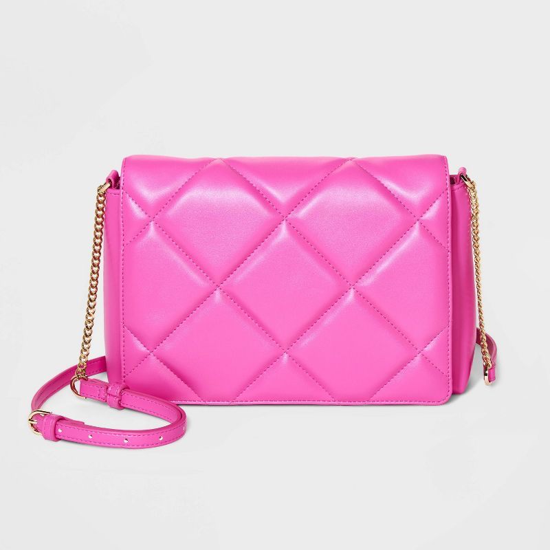 Quilted Boxy Crossbody Bag - A New Day™ | Target