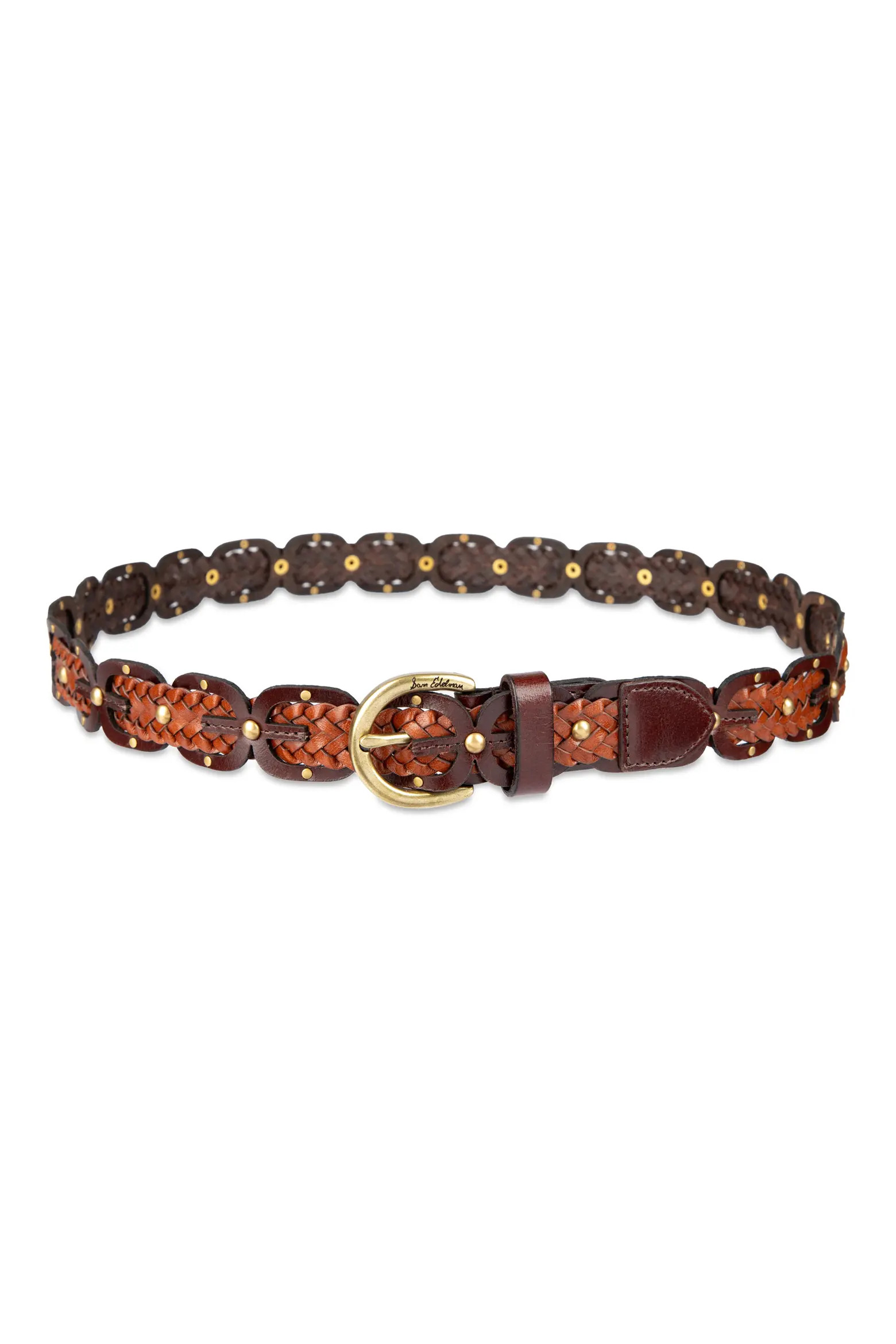 Linked Braided Leather Belt (Women) | Nordstrom | Nordstrom