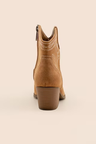Indigo Rd Alydia Contrasting Stitch Western Boots | Francesca's