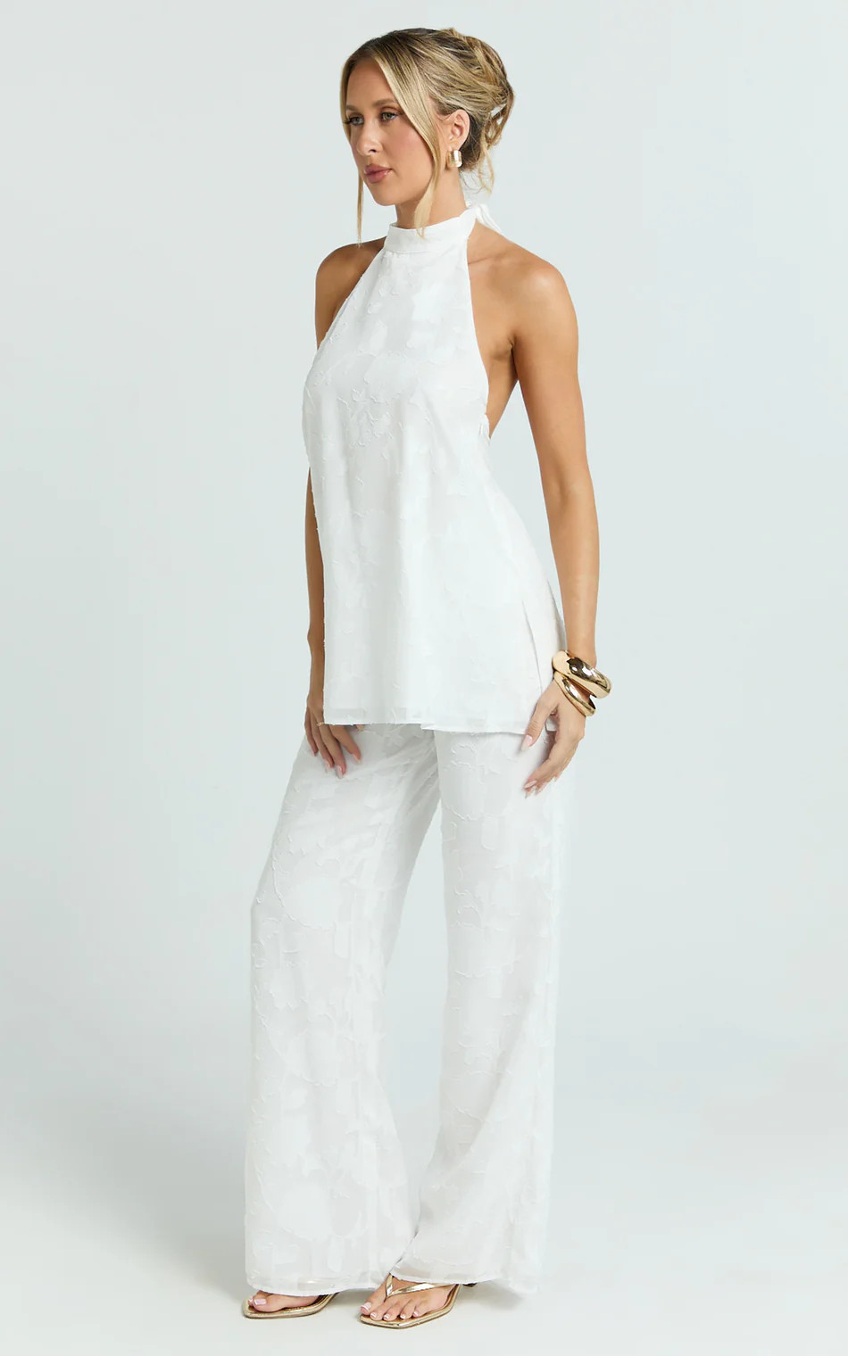 Ziva Two Piece Top and Pants Set | Showpo (US, UK & Europe)