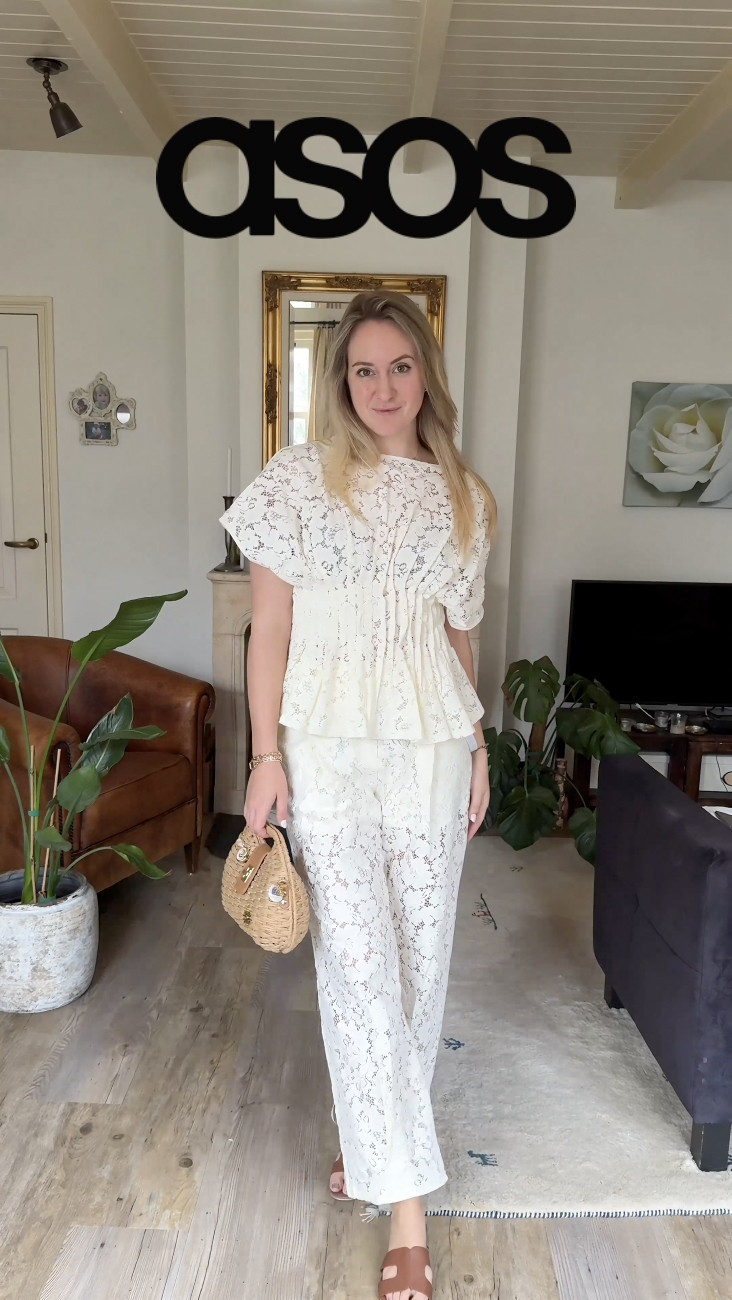 trending asos spring outfit matching lace outfit  

 #LTKspringtrends #LTKspring #LTKeurope