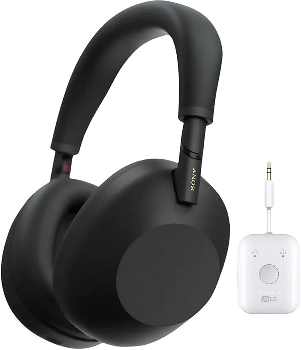 Sony WH-1000XM6 Wireless Noise-Canceling Headphones with QN3 Processor (Black) Bundle with Connec... | Amazon (US)