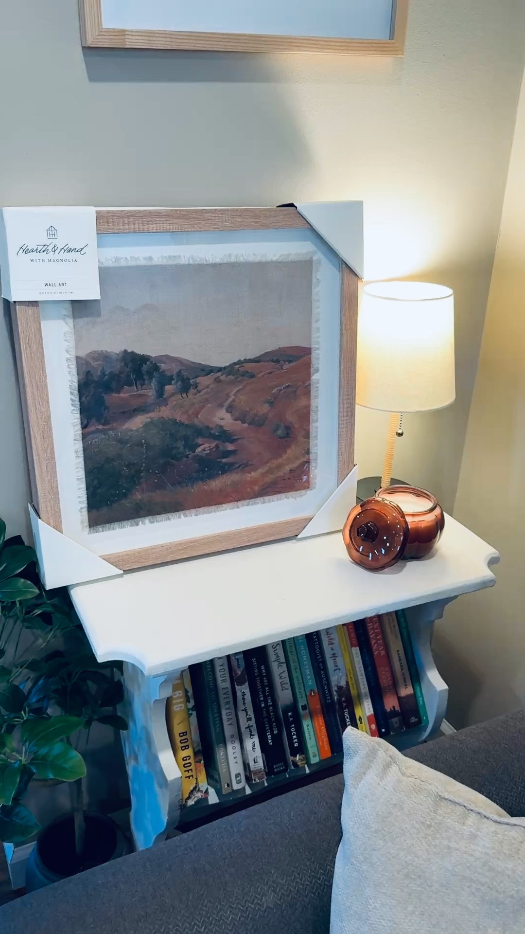 How beautiful is this framed tapestry from Target?! So perfect to put out with my fall decor. Unfortunately I think it is too big for where I wanted it1 

 #LTKSeasonal #LTKHome