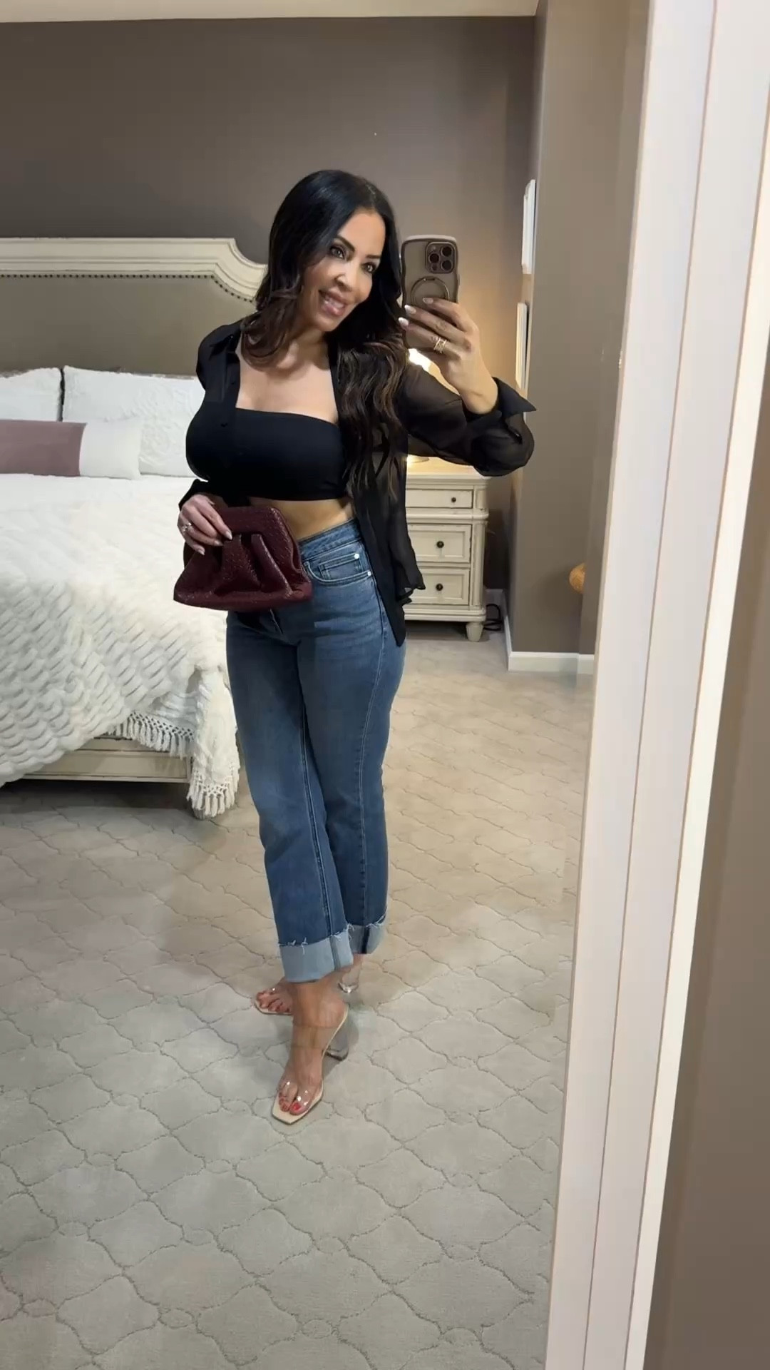 How to do an "Elevated Date Night" on a budget! ✨ I am obsessed with the sheer trend right now—it’s the perfect way to add some edge to a classic look. Everything is incredibly affordable and linked for you! Which part is your favorite? 👇
#datenight #datenightlook

#LTKOver40
