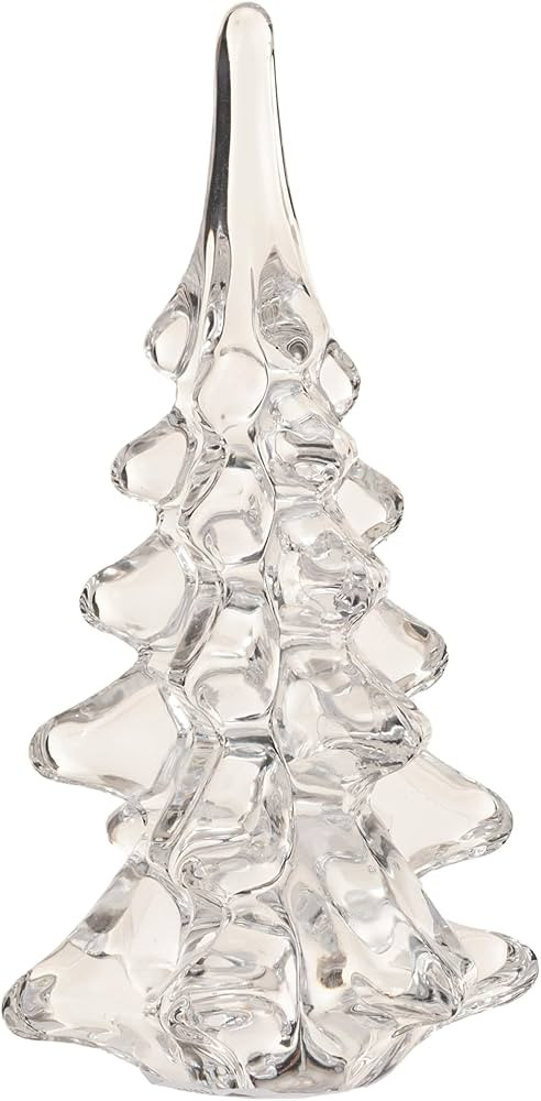 Creative Co-Op Glass Christmas Tree Decor, Clear | Amazon (US)