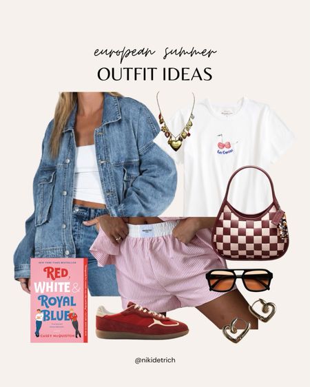 European Summer outfit idea for the girls who love Red White & Royal Blue by Casey McQuiston 🇬Uk

#LTKstyletip #LTKtravel #LTKSeasonal