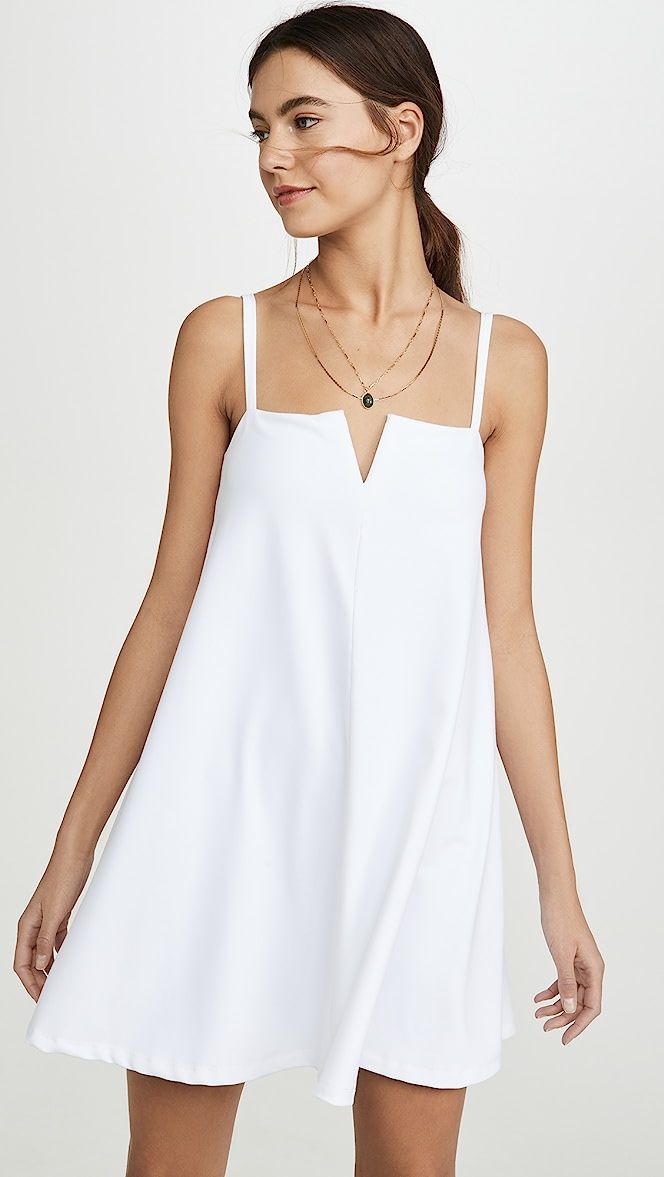 Flared V-Wire Tank Dress | Shopbop