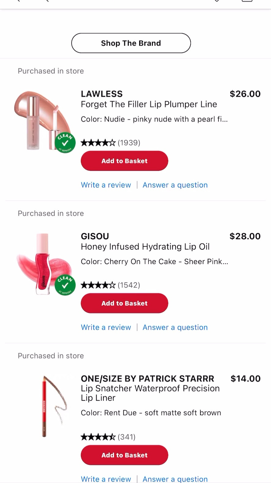 Sephora Sale Lawless lipgloss lip oil plus contour stick makeup beauty sale
