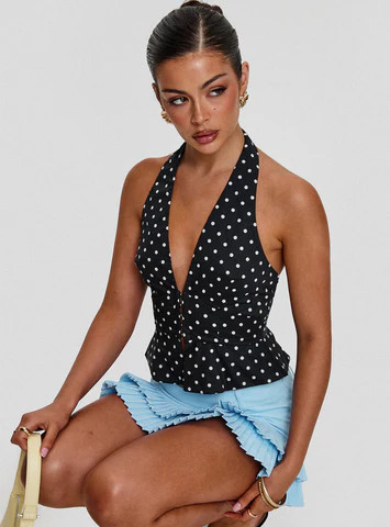 Pleasing Top Polka Dot | Princess Polly US