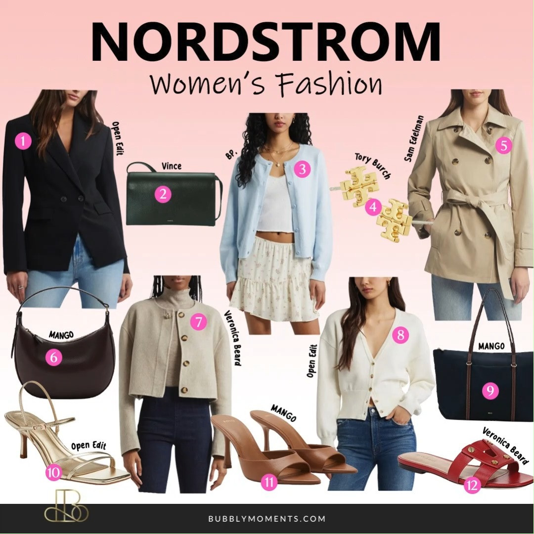 Nordstrom Women’s Fashion finds you’ll want to wear on repeat 🤍 This look is all about simple, clean style with pieces that are easy to mix and match. From a classic blazer and timeless trench coat to soft cardigans and everyday denim, everything here creates that effortless, put-together vibe.
Add a chic bag, minimal jewelry, and easy heels or flats to complete the look. Perfect for work, casual days, or going out—these are the kind of outfits you can style again and again without overthinking.
Save this for outfit inspo and tap to shop your favorites ✨
#LTKStyle #LTKFashion #LTKFinds #nordstromfinds #womensfashion #outfitideas #casualchic #everydaystyle #fashioninspo #styleinspo #ootd #minimalstyle #effortlessstyle #chicoutfits #dailyoutfit #modernstyle #wardrobeessentials #fashionfinds #lookbook #streetstyle #trendystyle #simplefashion 

 