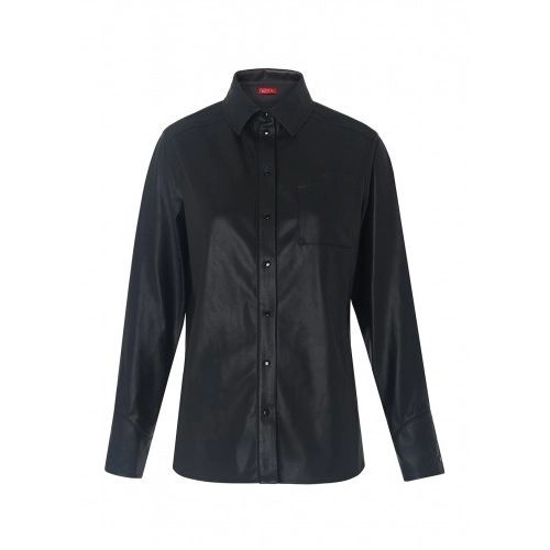 Kitri Willow Faux-leather Shirt Jacket | Harvey Nichols (Global)