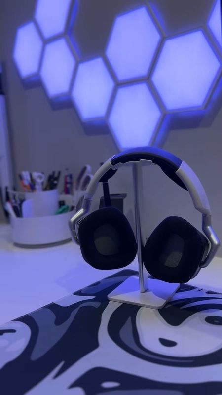 Headphones stand makes any gaming desk more organized.

#LTKVideo #LTKhome