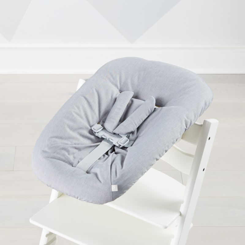Tripp Trapp by Stokke Grey Newborn Set + Reviews | Crate & Kids | Crate & Barrel