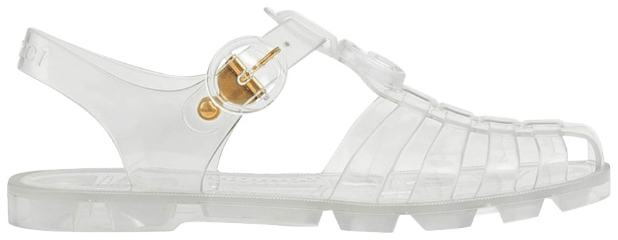 Buy Gucci Wmns GG Fisherman Sandal 'Clear' - 676970 JFM00 8300 | GOAT | GOAT