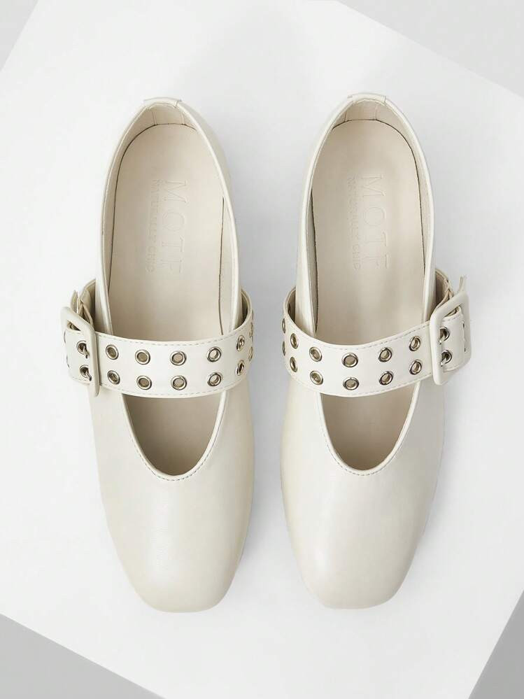 MOTF PREMIUM VINTAGE MARY JANE FLAT CASUAL SHOES FOR CHRISTMAS | SHEIN