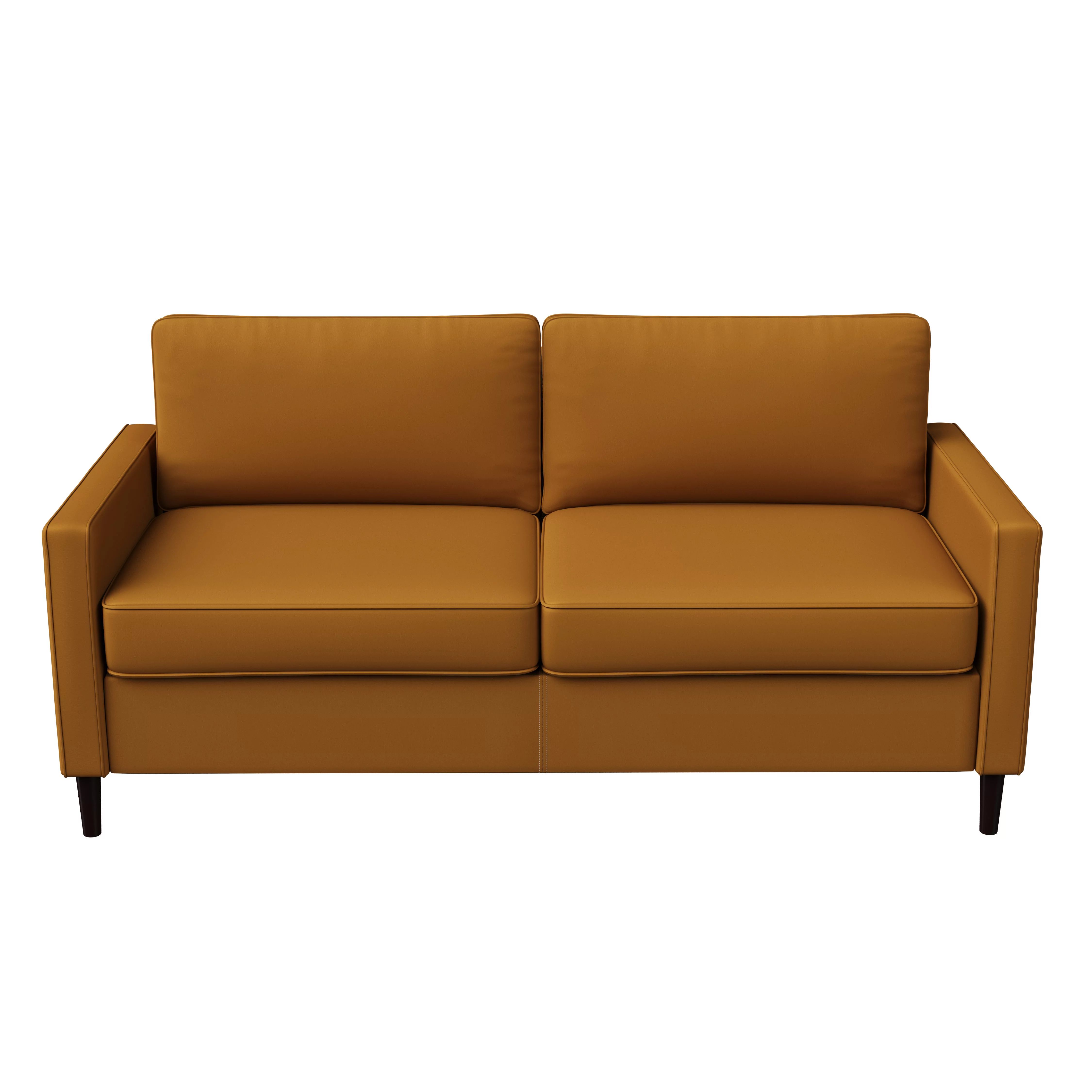 Desert Field Altus Sofa, Camel Brown Fabric | Walmart (US)