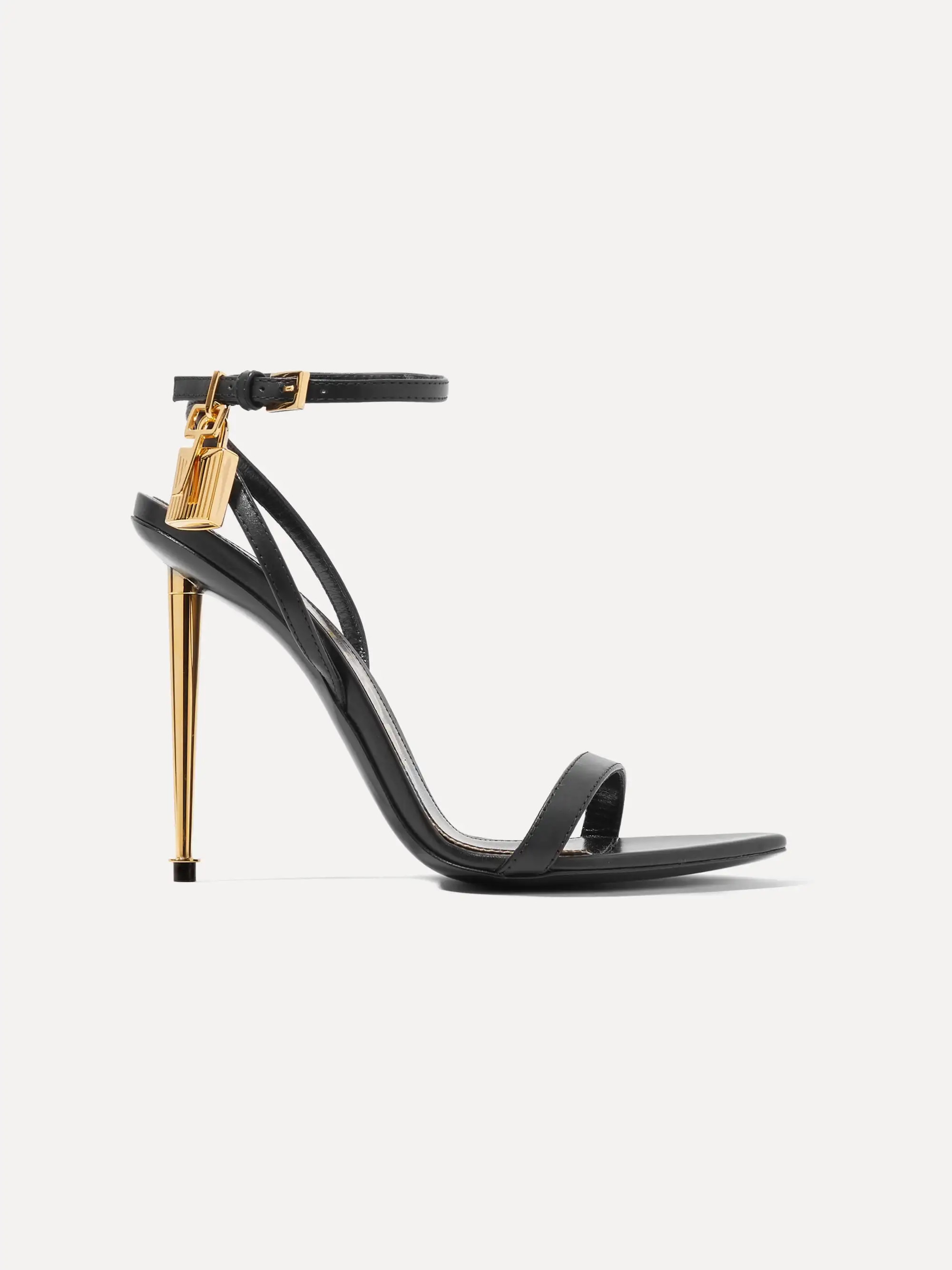 Padlock leather sandals | NET-A-PORTER (UK & EU)