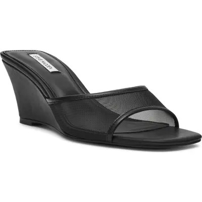 Steve Madden Seleste Wedge Slide Sandal in Raffia at Nordstrom, Size 8 | Nordstrom