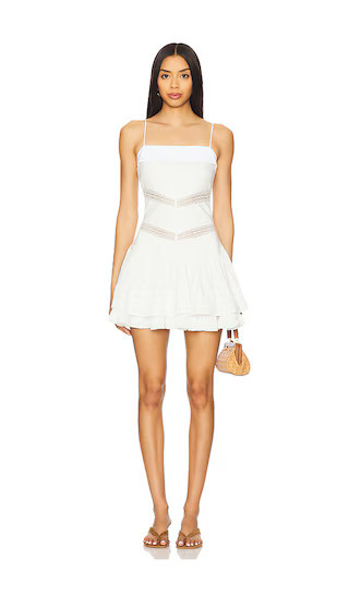 Free People x free-est Bliss Beauty Mini Dress In Ivory in Ivory. - size M | Revolve Clothing (Global)