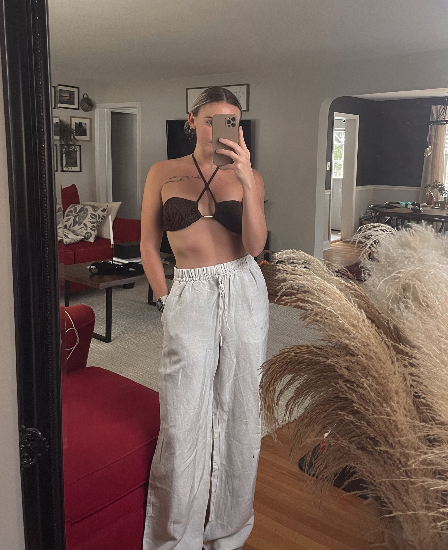 Pool day outfit! Linen pants are the move for the summer

#h&m #linenpants #bathingsuit #swimwear #poolday

#LTKunder50 #LTKSeasonal #LTKswim