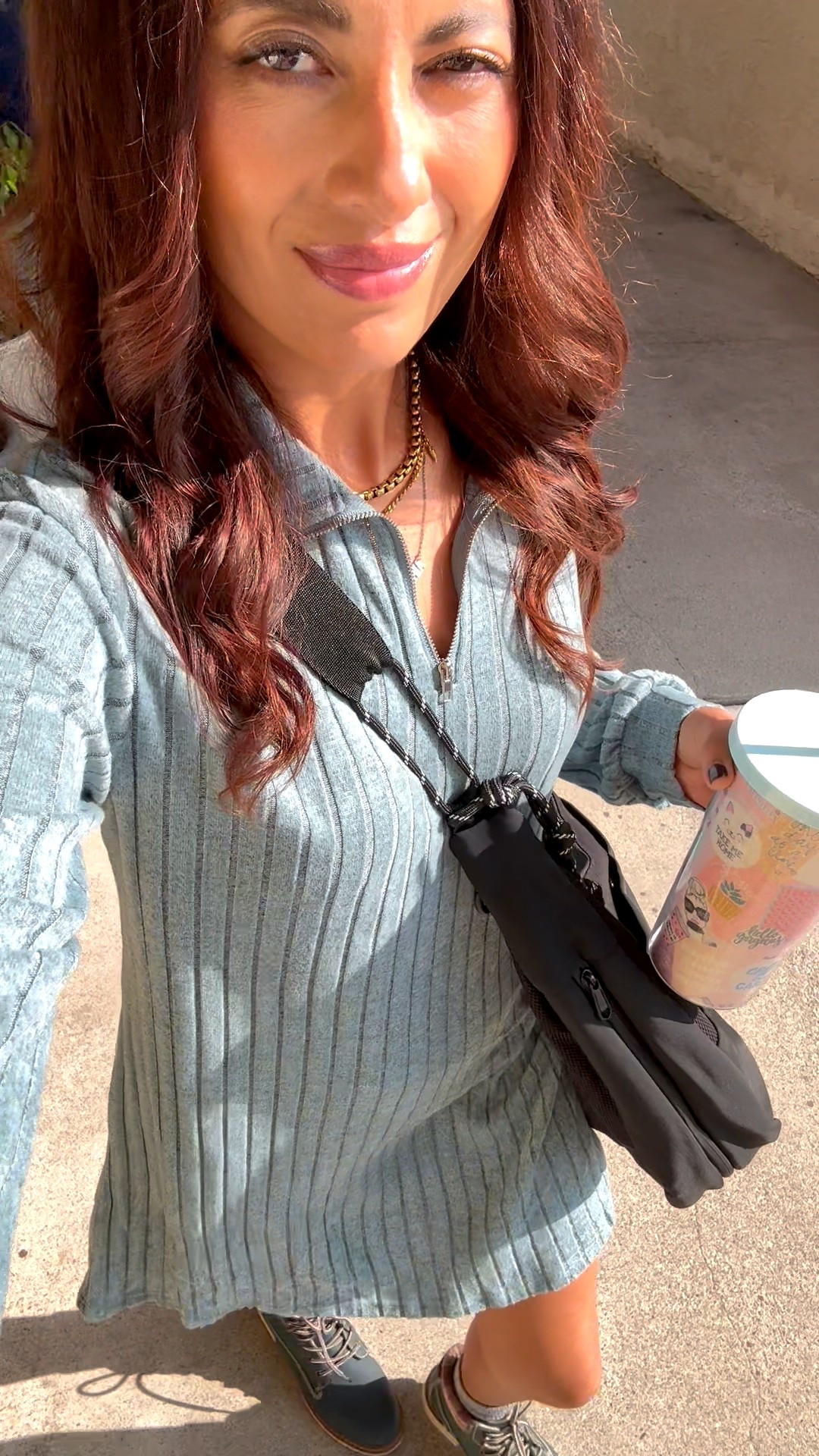 Buttery soft + effortlessly chic 🤍 This knit sweater dress is everything for cozy season!
Paired it with my fave hiking boots, warm comfy socks, and my go-to bag for the perfect casual winter look ❄️✨
So comfortable, so flattering — trust me, you’ll want this in every color.
Size S

sweater dress, winter outfit, cozy outfit, knit dress, fall fashion, winter style, hiking boots, comfy socks, neutral outfit, everyday style, minimal style, casual chic, cold weather outfit, holiday outfits, warm cozy look, outfit inspo, soft knit dress, must have dress, LTK winter fashion, LTK finds, affordable style, chic essentials, closet staples

#LTKootd #LTKGiftGuide #LTKmomlife