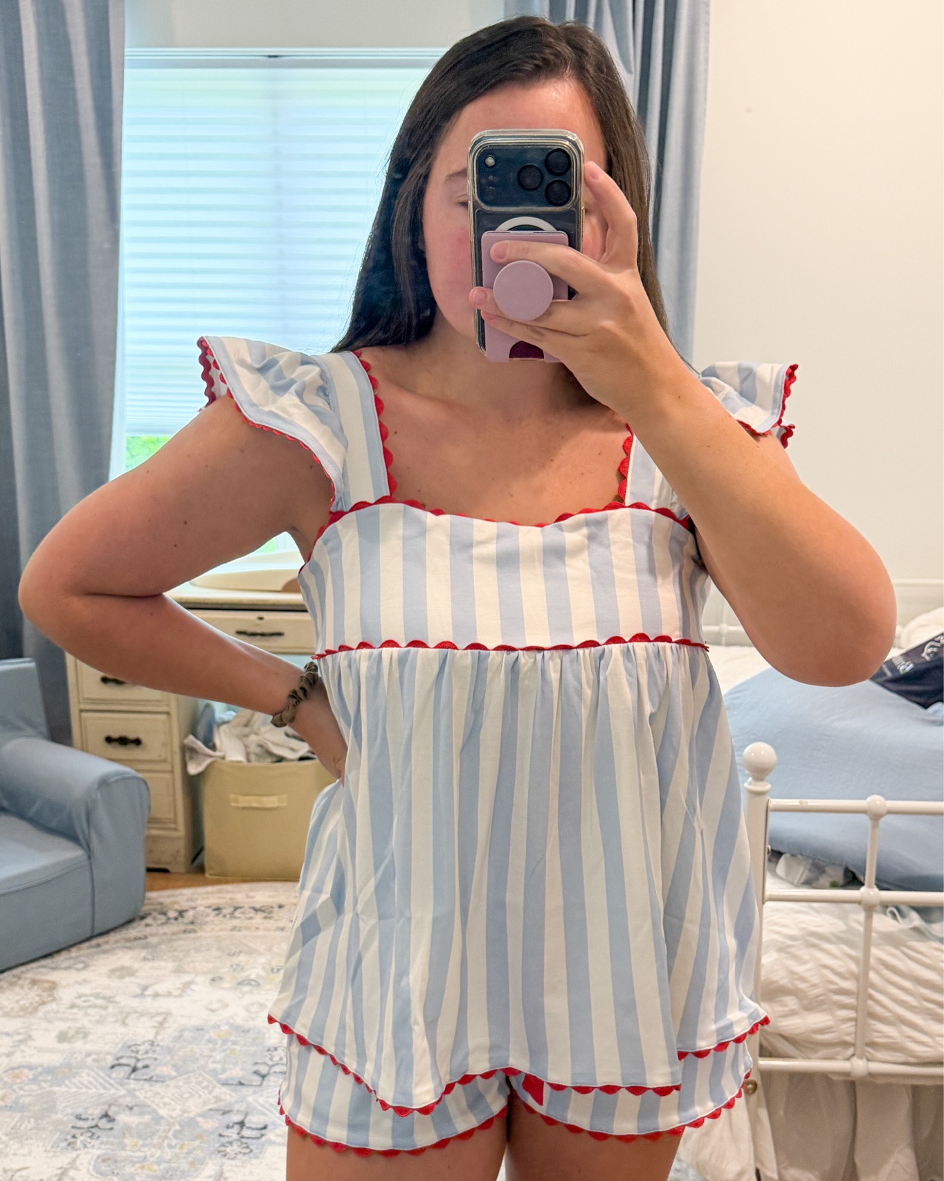 How fun is this mom pajama set for the summer! Wondering I can get away with wearing it in public 🤪🙌🩵 love the Beaufort bonnet company!

#LTKMothersDay #LTKootd #LTKmomlife