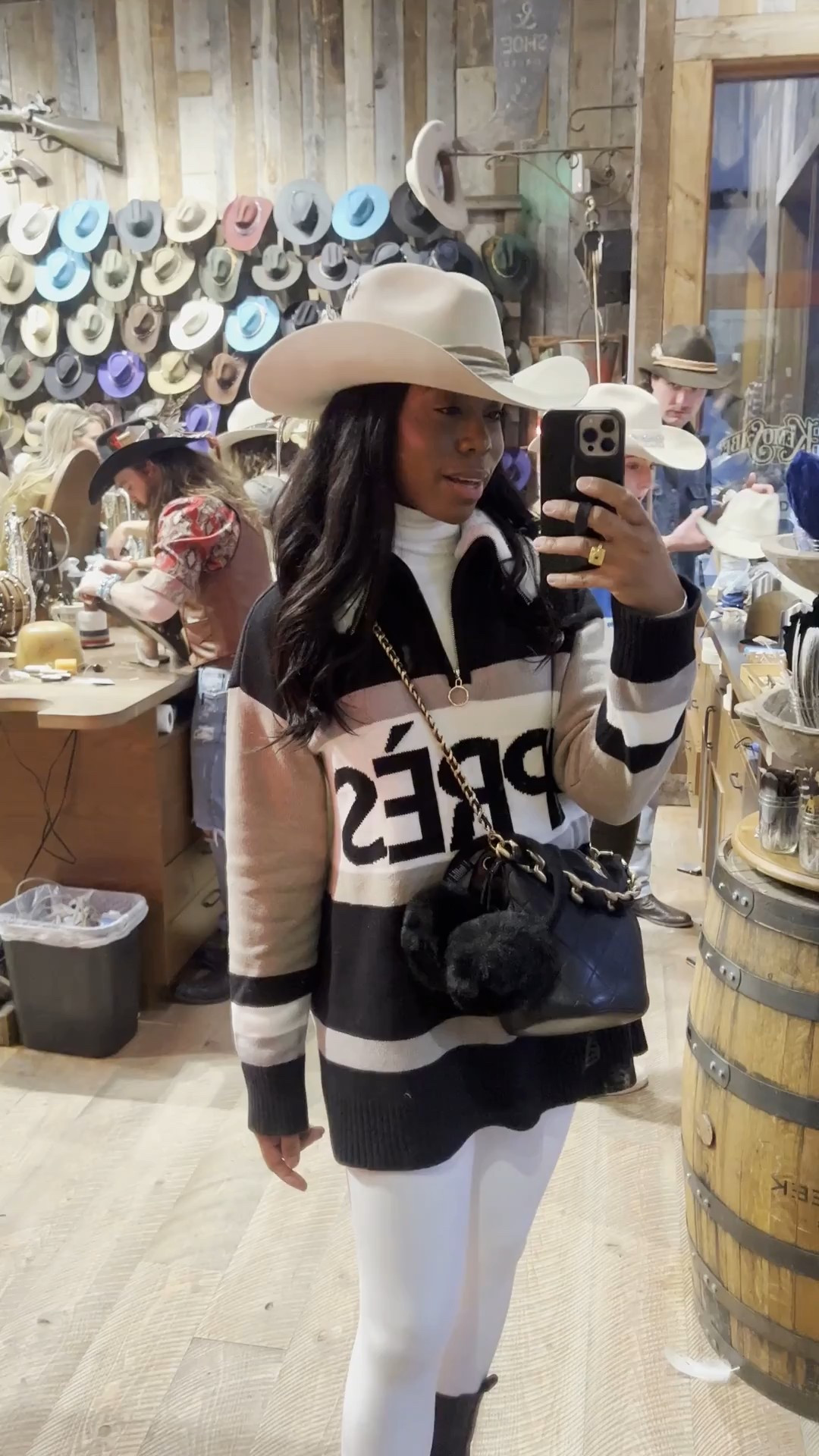 My sweater that I wore in Jackson hole is in stock and perfect for winter outfits or a ski trip! Size up for an oversized fit. I’m in a large.

#LTKootd