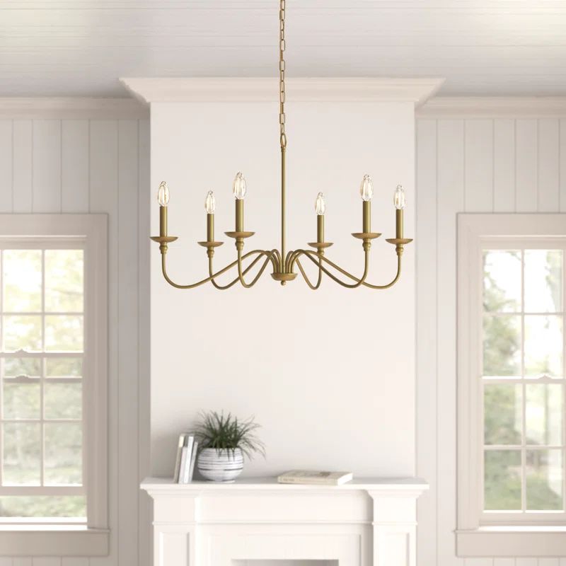 Ableton 6 - Light Dimmable Classic / Traditional Chandelier | Wayfair North America